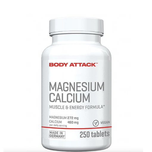 Picture of Magnesium + Calcium - 250 tablets Body Attack