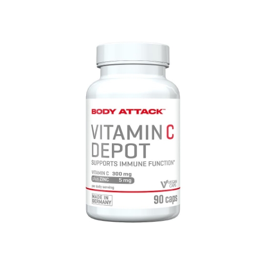 Picture of Vitamin C 90 Capsules by Body Attack