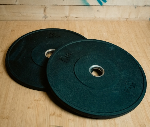 Picture of Set of 2 Black Olympic Plates 5Kg