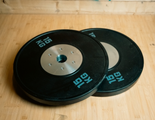 Picture of Set of 2 Black Olympic Plates 15Kg