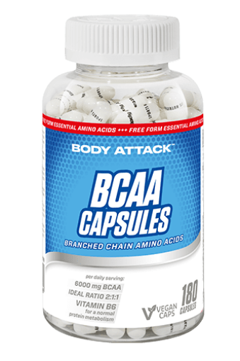 Picture of BCAA 180 Capsules - Body Attack