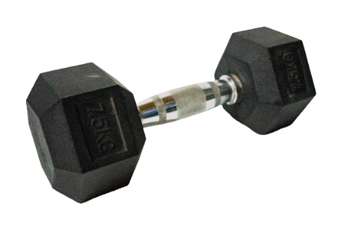 Picture of HEXAGONAL DUMBBELL 7,5KG