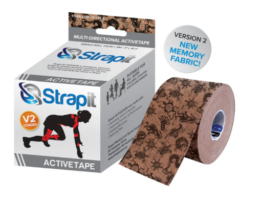 Picture of DYNAMIC ACTIVETAPE 7,5CM x 5M  - BEIGE/BLACK