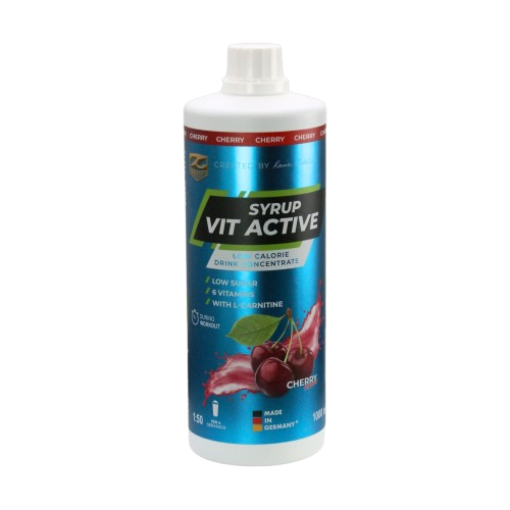 Picture of VITACTIVE SYRUP + L-CARNITINE - 1000ML CHERRY