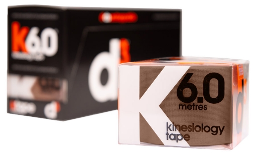 Picture of K6.0 Kinesiologic Tape Brown 5cm x 6m - d3Tape